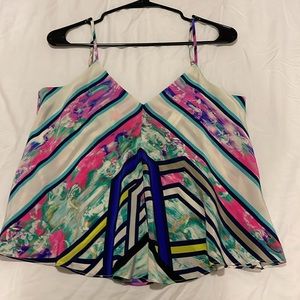 Amanda Uprichard Multicolor Tank Top